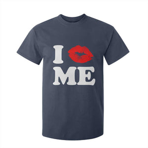 I Love ME T Shirt For Kid Sexy Lips Red Lipstick Kiss Self Love TS10 Navy Print Your Wear