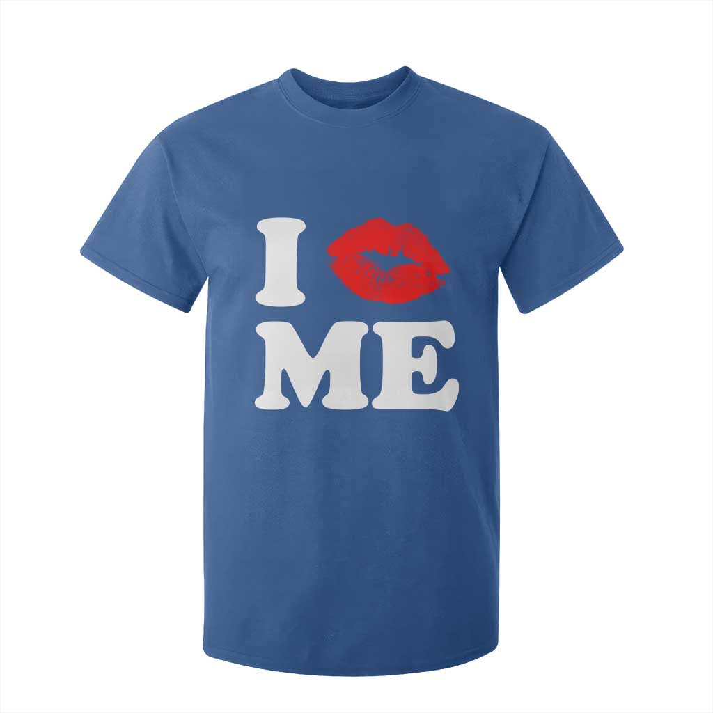 I Love ME T Shirt For Kid Sexy Lips Red Lipstick Kiss Self Love TS10 Royal Blue Print Your Wear