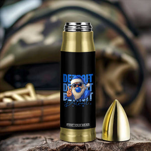 LF Football Christmas Bullet Tumbler Santa Retro Sports Fan Game Day TS10 Print Your Wear