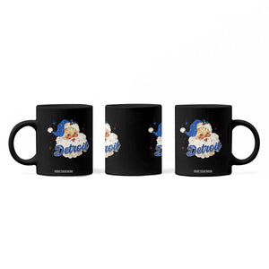 Christmas Detroit Football Coffee Mug Vintage Santa Lions Fan TS10 Print Your Wear