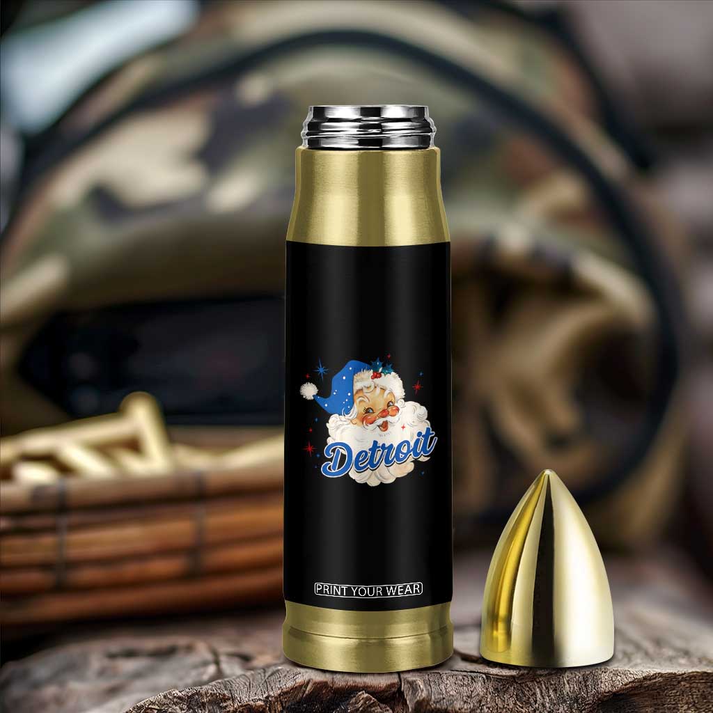 Christmas Detroit Football Bullet Tumbler Vintage Santa Lions Fan TS10 Print Your Wear