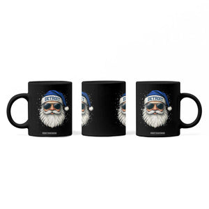 Vintage Detroit Football Christmas Coffee Mug Funny Retro Santa Lions Fan Xmas TS10 Print Your Wear