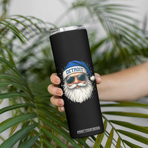 Vintage LF Football Christmas Skinny Tumbler Funny Retro Santa Sports Fan Xmas TS10 Print Your Wear
