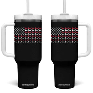 American Flag Vintage Patriotic Dachshund Dad Tumbler With Handle Weiner Dog Fathers Day Gifts For Dog Lovers Dad TS10 One Size: 40 oz Black Print Your Wear
