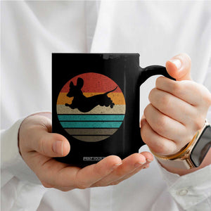 Vintage Dachshund Coffee Mug 60s 70s Retro Grunge Weiner Dog Love TS10 Print Your Wear
