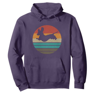 Vintage Dachshund Hoodie 60s 70s Retro Grunge Weiner Dog Love TS10 Purple Print Your Wear