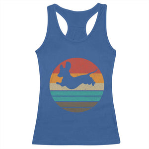 Vintage Dachshund Racerback Tank Top 60s 70s Retro Grunge Weiner Dog Love TS10 Royal Blue Print Your Wear