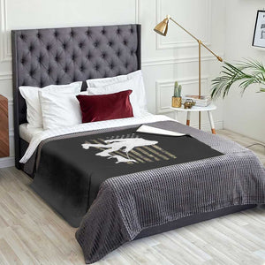 Bigfoot Walking Dachshund Throw Blanket Sasquatch Camo American Flag USA Military Patriotic TS10 Print Your Wear