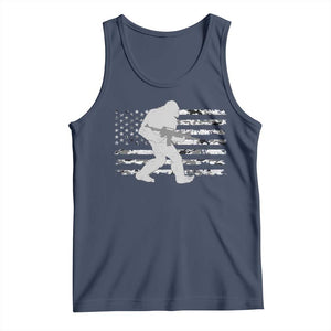 Bigfoot Gun Owner Tank Top Camo US American Flag Sasquatch Rifle TS10 Navy Print Your Wear
