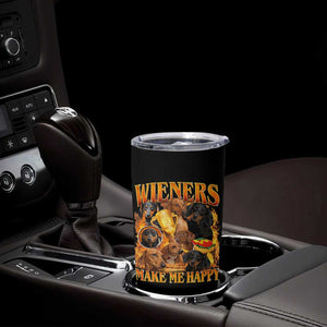Funny Wiener Dog Tumbler Cup Vintage Bootleg Gift For Dachshund Lover TS10 Print Your Wear