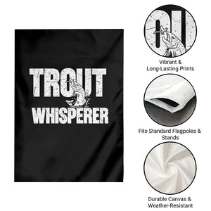 Trout Fishing Garden Flag Funny Fishing Fisherman Trout Whisperer Gift TS10 Print Your Wear