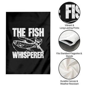 Funny Fishing Garden Flag The Fish Whisperer Lake Life Gift For Fishermen Dads TS10 Print Your Wear