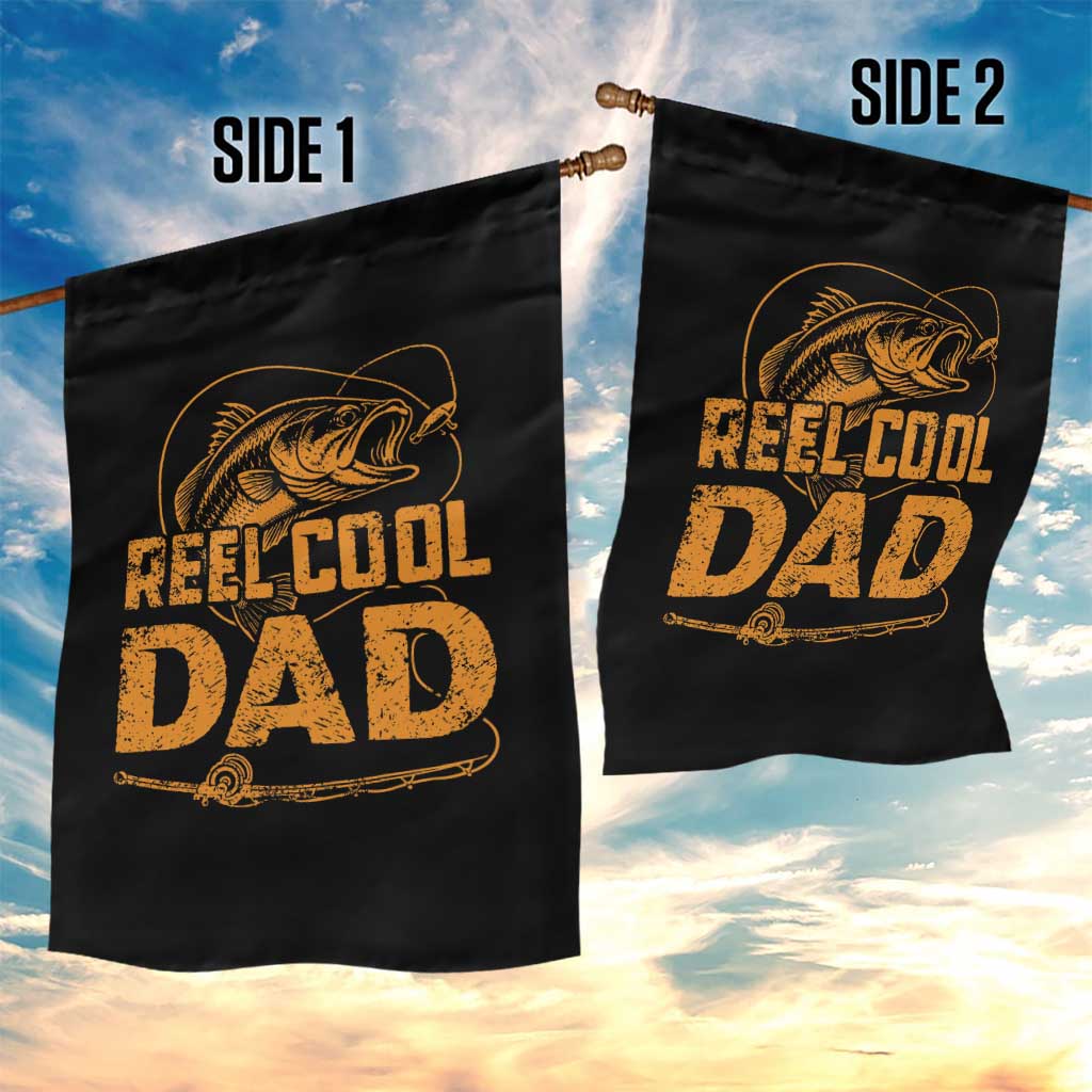 Reel Cool Dad Garden Flag Funny Fishing Fisherman Fathers Day TS10 Print Your Wear