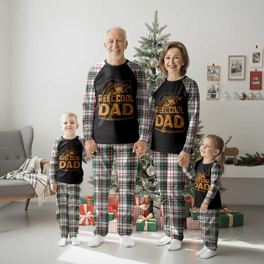 Reel Cool Dad Plaid Pajama Set Funny Fishing Fisherman Fathers Day TS10 Christmas Plaid Print Your Wear