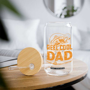 Reel Cool Dad Glass Can Funny Fishing Fisherman Fathers Day TS10 Print Your Wear