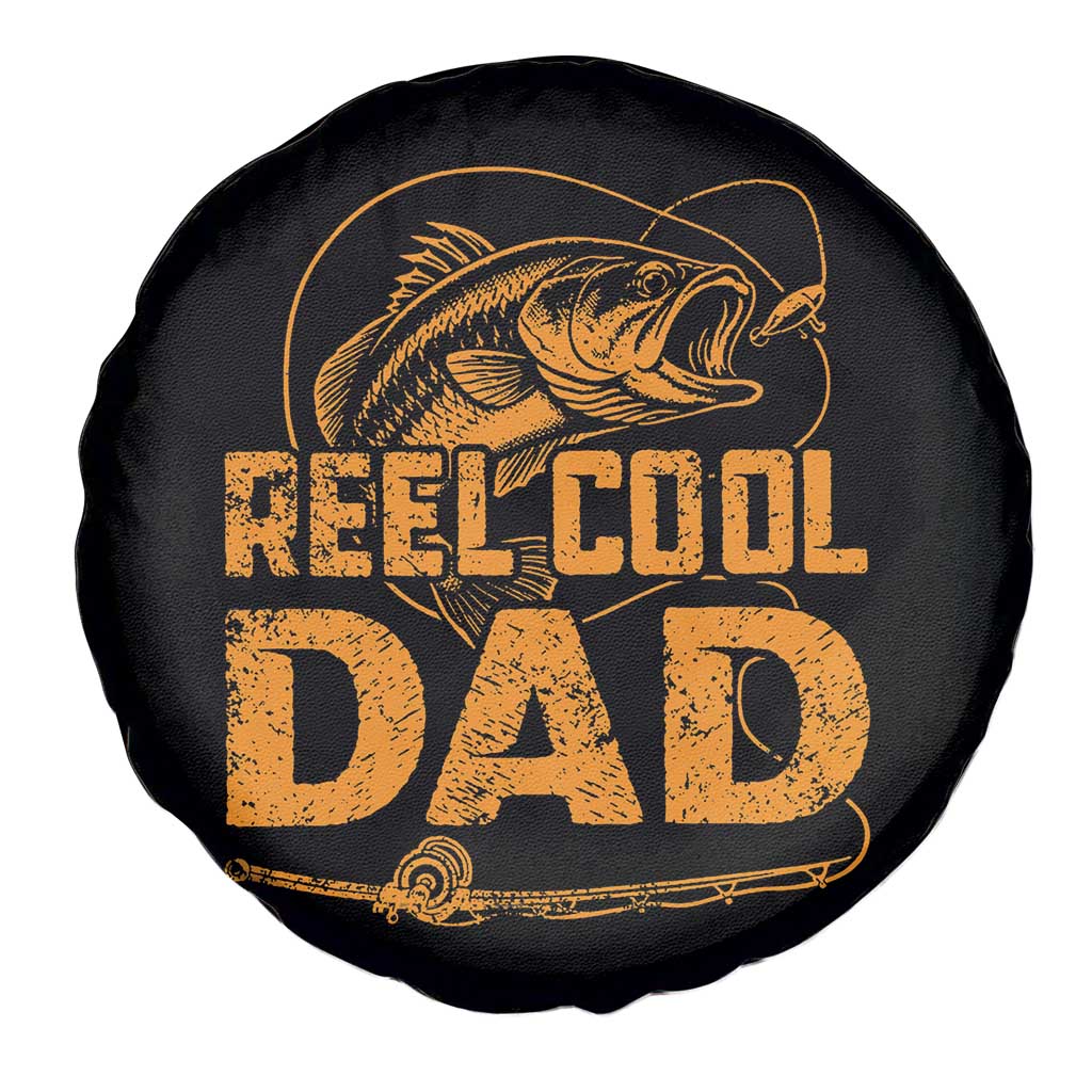 Reel Cool Dad Spare Tire Cover Funny Fishing Fisherman Fathers Day TS10 Print Your Wear