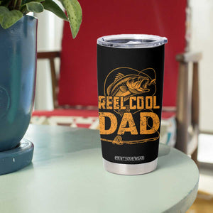 Reel Cool Dad Tumbler Cup Funny Fishing Fisherman Fathers Day TS10 Print Your Wear