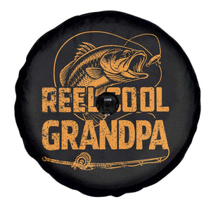 Reel Cool Grandpa Spare Tire Cover Funny Fishing Fisherman Fathers Day TS10 Print Your Wear