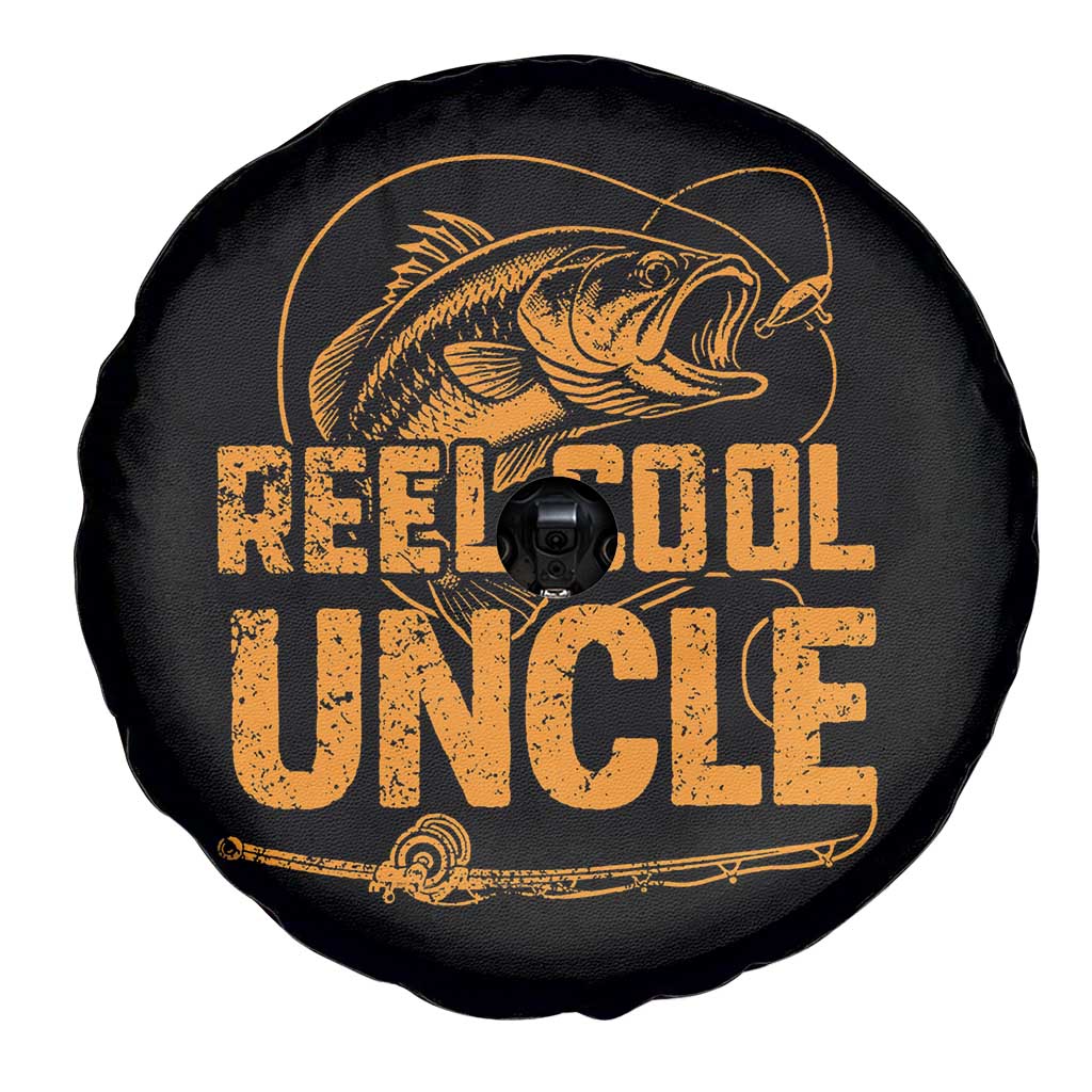 Reel Cool Uncle Spare Tire Cover Funny Fishing Fisherman Fathers Day TS10 Print Your Wear