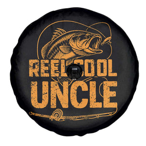Reel Cool Uncle Spare Tire Cover Funny Fishing Fisherman Fathers Day TS10 Print Your Wear