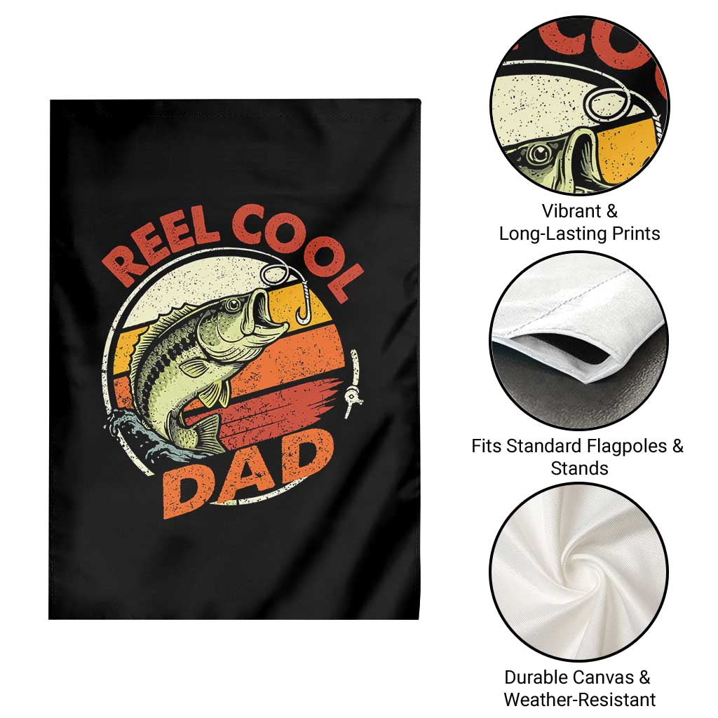Reel Cool Dad Garden Flag Funny Fathers Day Fishing Lover Fisherman TS10 Print Your Wear