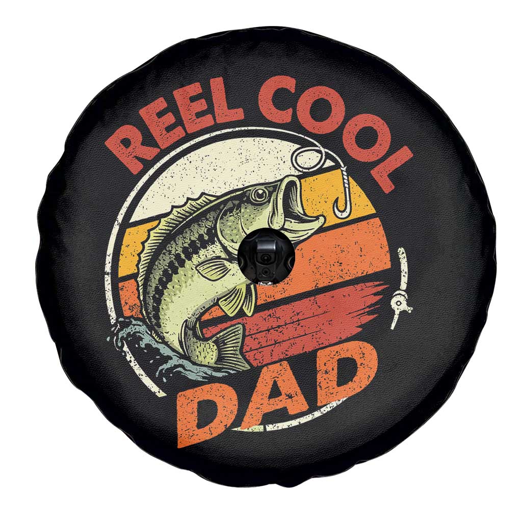 Reel Cool Dad Spare Tire Cover Funny Fathers Day Fishing Lover Fisherman TS10 Print Your Wear