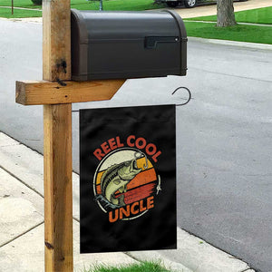 Uncle Fishing Garden Flag Reel Cool Uncle Funny Fathers Day Fisherman TS10 Print Your Wear