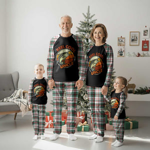 Uncle Fishing Plaid Pajama Set Reel Cool Uncle Funny Fathers Day Fisherman TS10 Christmas Plaid Print Your Wear
