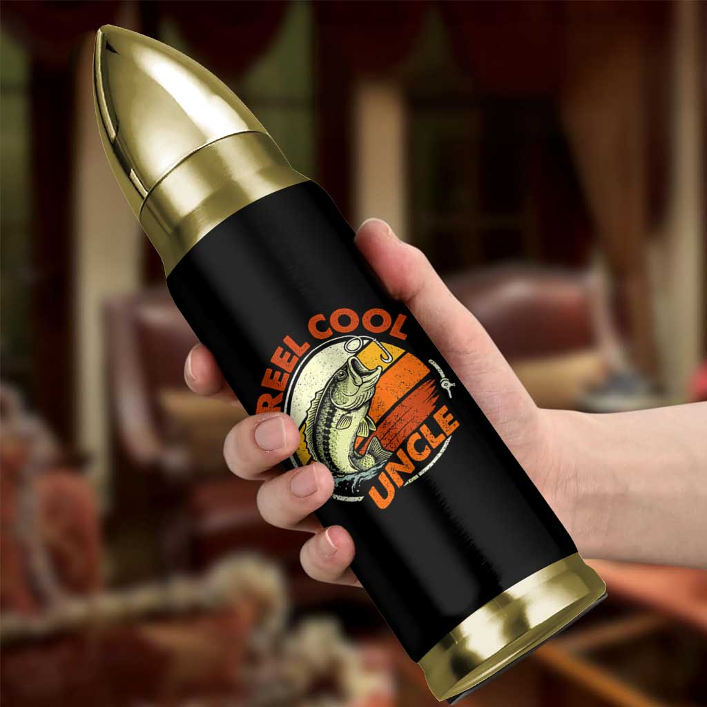 Uncle Fishing Bullet Tumbler Reel Cool Uncle Funny Fathers Day Fisherman TS10 Print Your Wear
