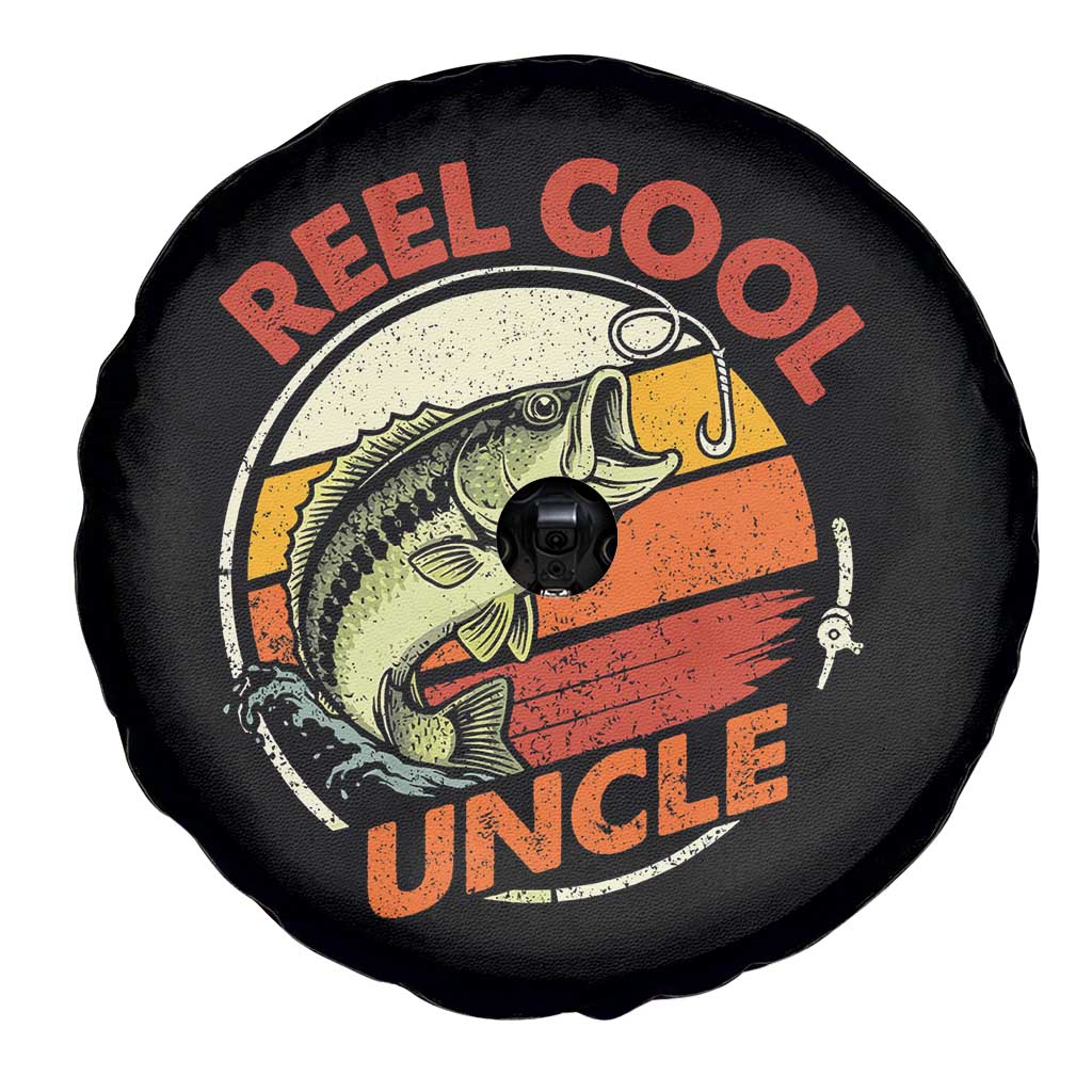 Uncle Fishing Spare Tire Cover Reel Cool Uncle Funny Fathers Day Fisherman TS10 Print Your Wear