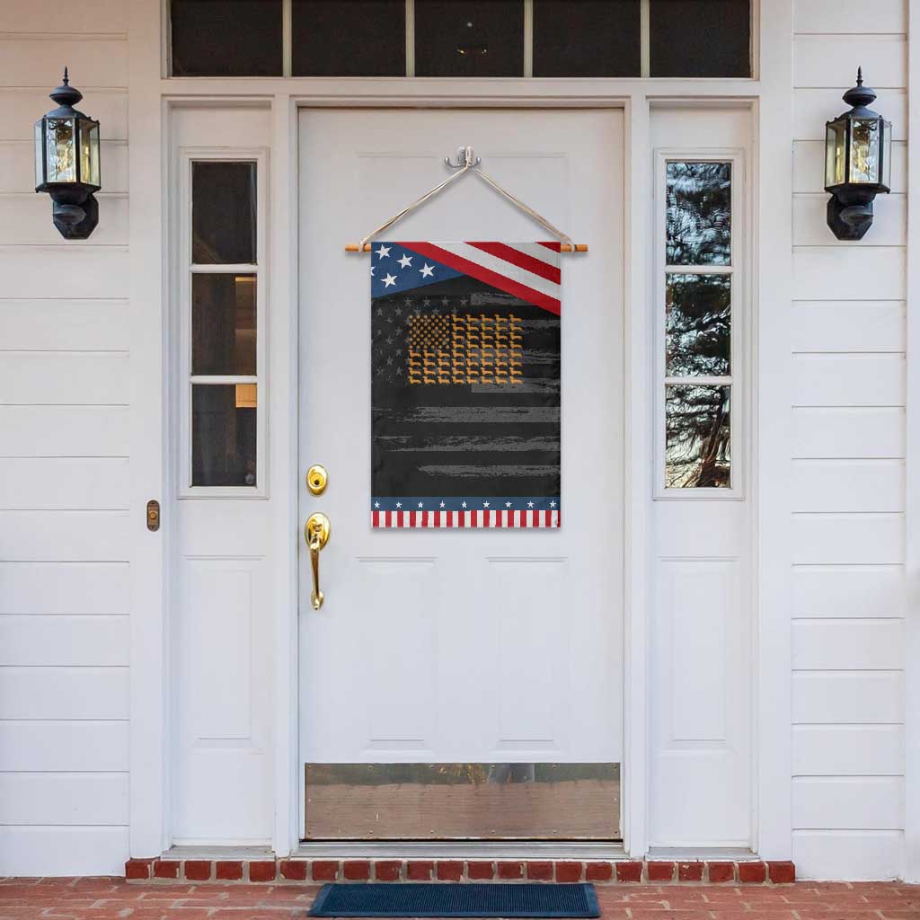 Vintage Dachshund Dad American Flag Garden Flag Weiner Dog Fathers Day Gifts For Dog Lovers Dad TS10 Print Your Wear