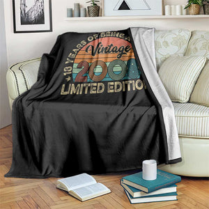 Vintage 2008 18th Birthday Gifts Throw Blanket Limited Edition 18 Year Old Bday TS10 Print Your Wear