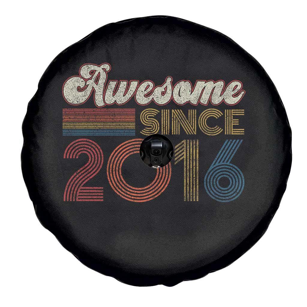 Awesome Since 2016 Spare Tire Cover 10yr Bday Son Boy Funny 10th 10 Year Old Birthday TS10 Print Your Wear