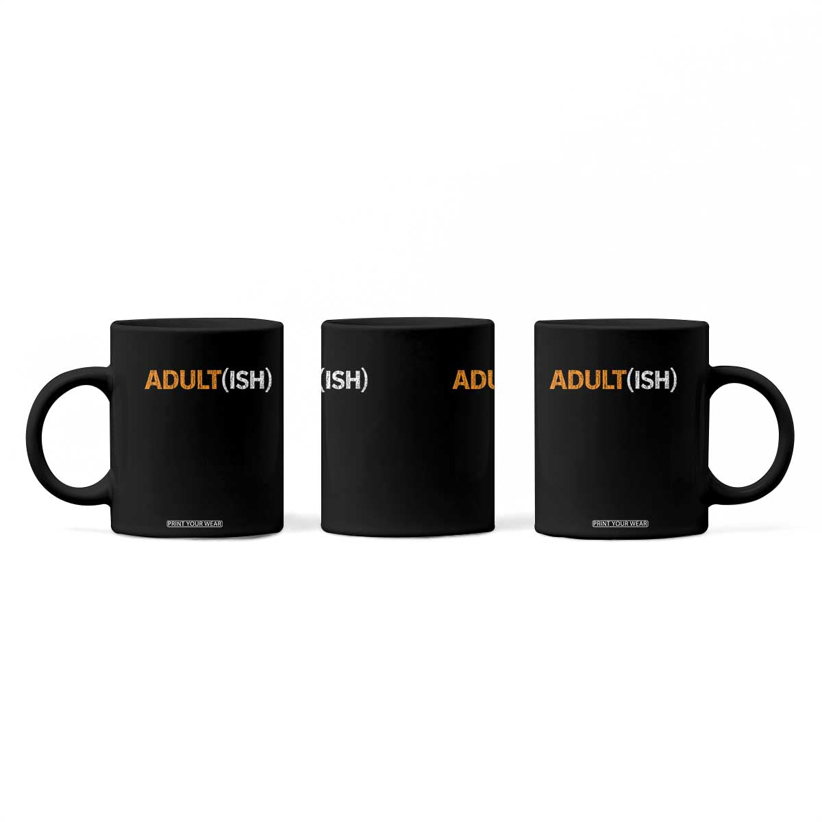 Happy 18th Birthday Coffee Mug Funny Adultish 18 Year Old Bday Gifts TS10 Print Your Wear