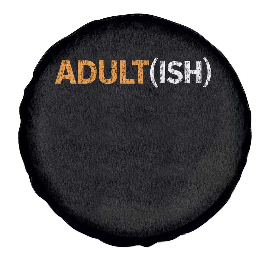 Happy 18th Birthday Spare Tire Cover Funny Adultish 18 Year Old Bday Gifts TS10 Print Your Wear