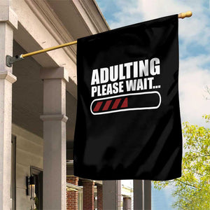 Happy 18th Birthday Garden Flag Adulting Please Wait Loading 18 Year Old Bday Gifts TS10 Print Your Wear