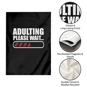 Happy 18th Birthday Garden Flag Adulting Please Wait Loading 18 Year Old Bday Gifts TS10 Print Your Wear