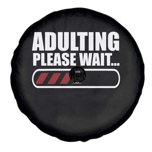 Happy 18th Birthday Spare Tire Cover Adulting Please Wait Loading 18 Year Old Bday Gifts TS10 Print Your Wear