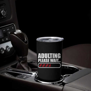 Happy 18th Birthday Tumbler Cup Adulting Please Wait Loading 18 Year Old Bday Gifts TS10 Print Your Wear