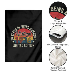 Funny 90th Birthday Garden Flag Vintage 1936 Limited Edition 90 Year Old Bday Gifts TS10 Print Your Wear