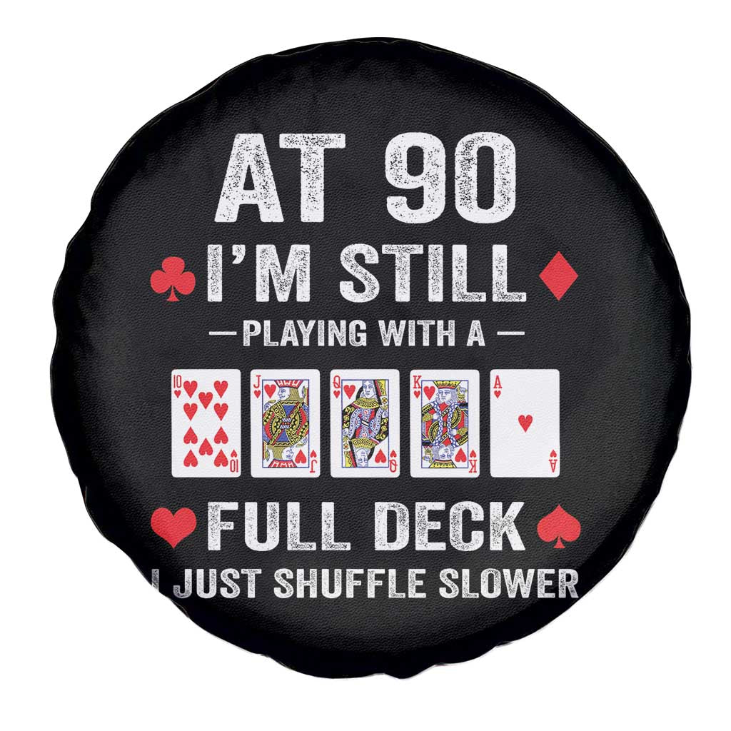 Funny 90th Birthday Spare Tire Cover Funny 90 Year Old Cards TS10 Print Your Wear