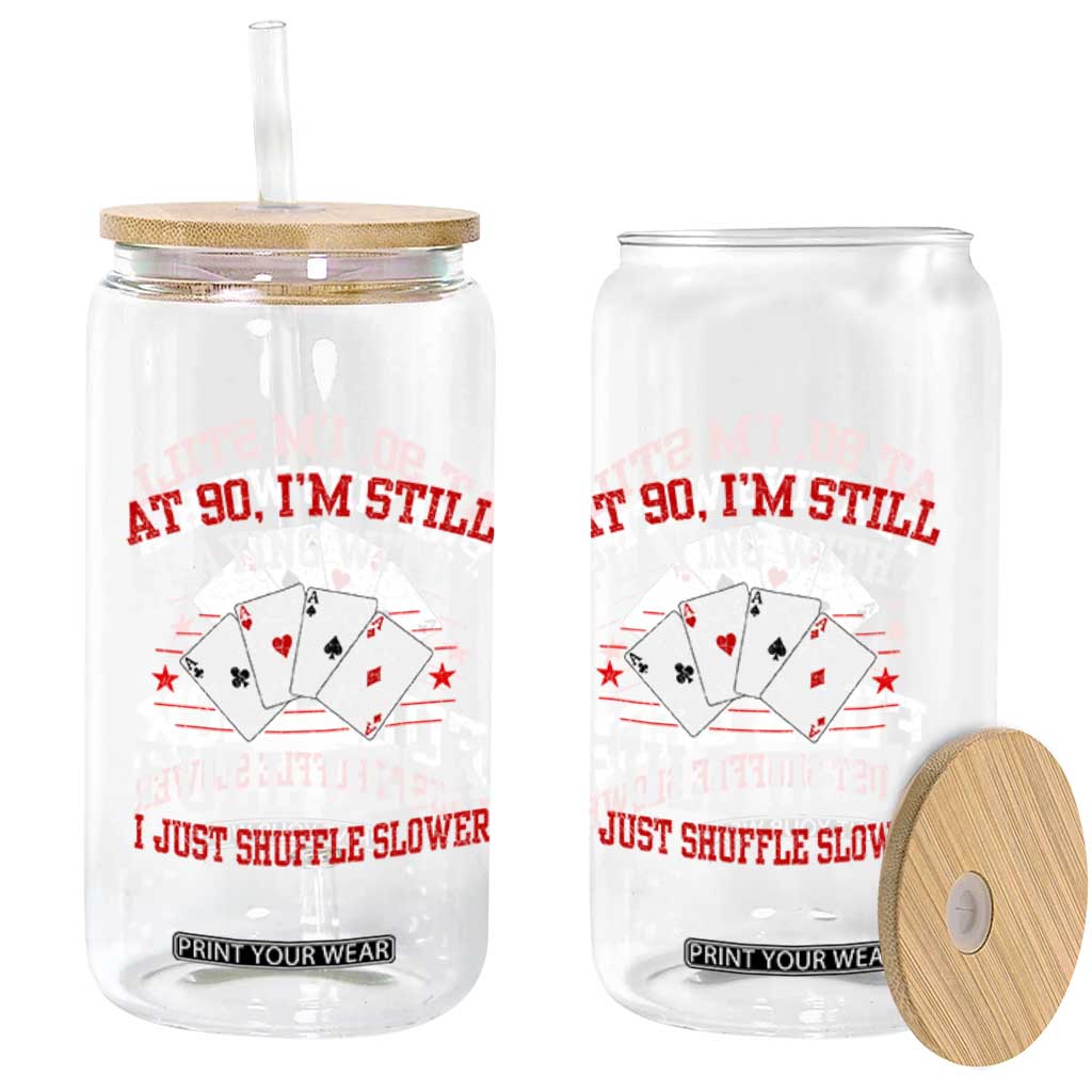 Funny 90th Birthday Glass Can Retro Funny 90 Year Old Cards Bday Gifts TS10 Print Your Wear