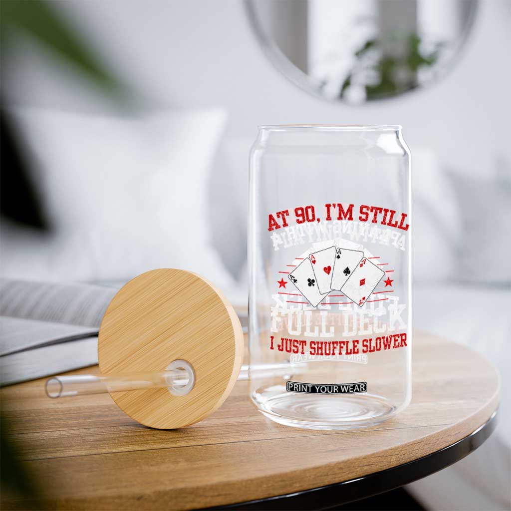 Funny 90th Birthday Glass Can Retro Funny 90 Year Old Cards Bday Gifts TS10 Print Your Wear