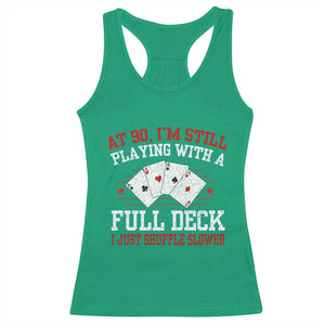 Funny 90th Birthday Racerback Tank Top Retro Funny 90 Year Old Cards Bday Gifts TS10 Irish Green Print Your Wear
