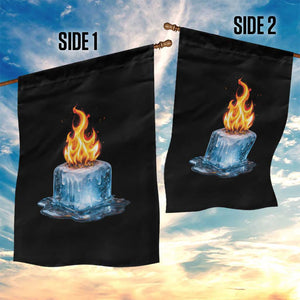 Subtle Anti Ice Garden Flag Ice Melting Satire Political Humor TS10 Print Your Wear