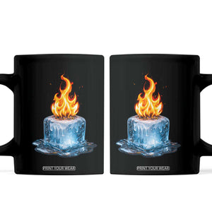 Subtle Anti Ice Coffee Mug Ice Melting Satire Political Humor TS10 Black Print Your Wear