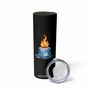 Subtle Anti Ice Skinny Tumbler Ice Melting Satire Political Humor TS10 Print Your Wear