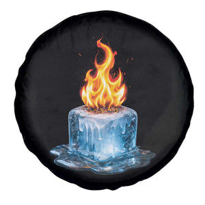 Subtle Anti Ice Spare Tire Cover Ice Melting Satire Political Humor TS10 Print Your Wear