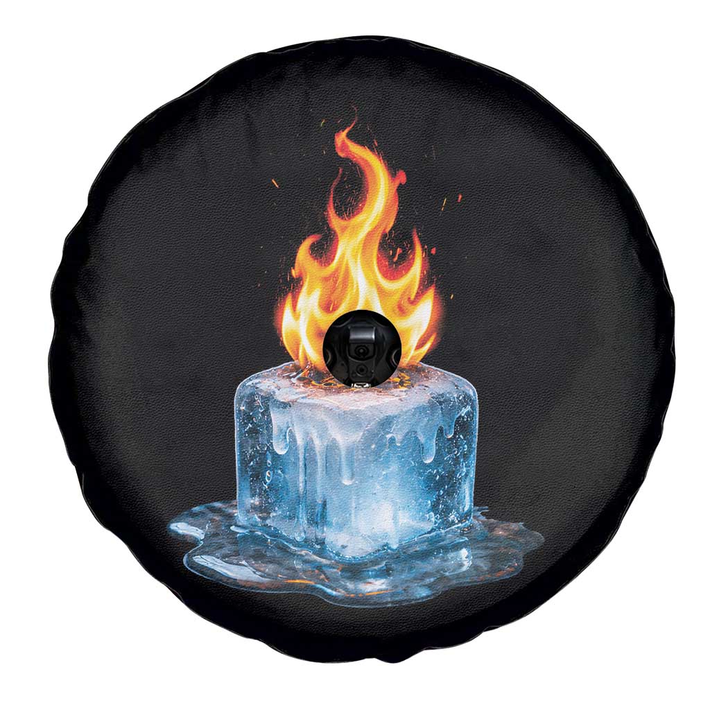 Subtle Anti Ice Spare Tire Cover Ice Melting Satire Political Humor TS10 Print Your Wear