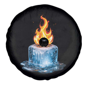 Subtle Anti Ice Spare Tire Cover Ice Melting Satire Political Humor TS10 Print Your Wear